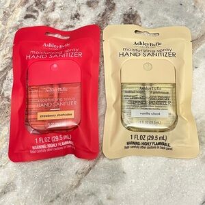 NEW Ashley Belle Collection Moisturizing Hand Sanitizer Sprays